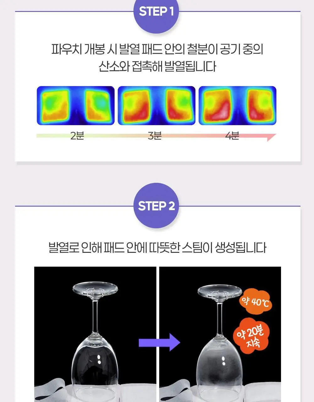 [5매입] 멕리듬 스팀 아이마스크 6종 택1 (무향/라벤더/캐모마일/유자/로즈/숲속) 상세페이지 15